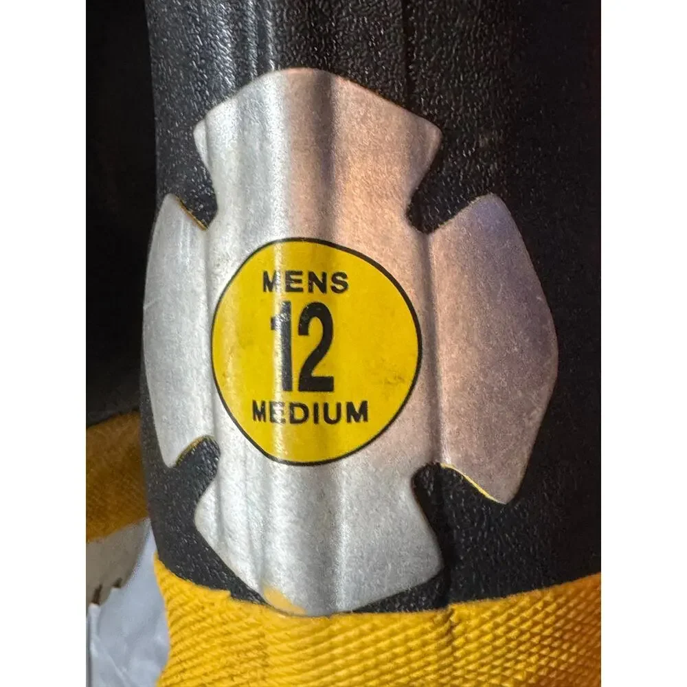Thorogood Hellfire Rubber Insulated Structural Bunker Boot Fireman 807-6003 12M